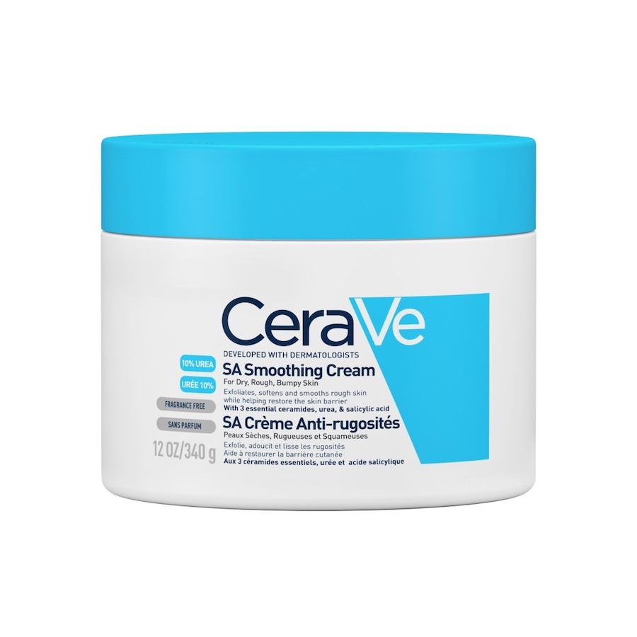 CeraVe SA Urea Glättende Feuchtigkeitscreme Körpercreme 340 ml Herren