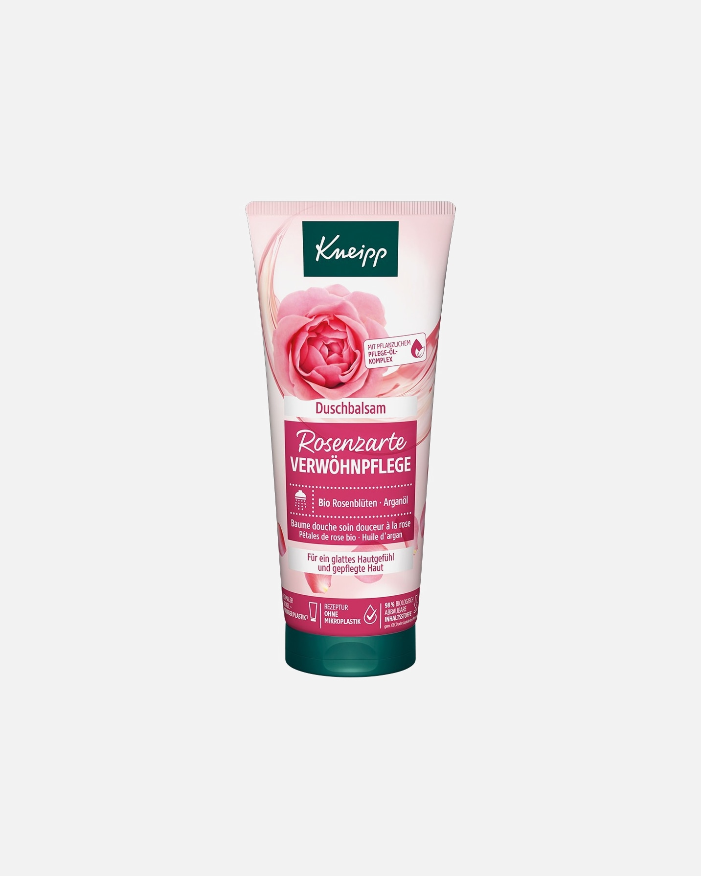 Duschgel für Unisex Kneipp Rosenzarte Verwöhnpflege 200 ml