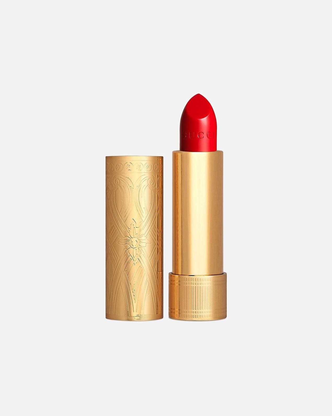 Lippenstift für Unisex Gucci Beauty Rouge à Lèvres Satin Nr. 500 Odalie Red