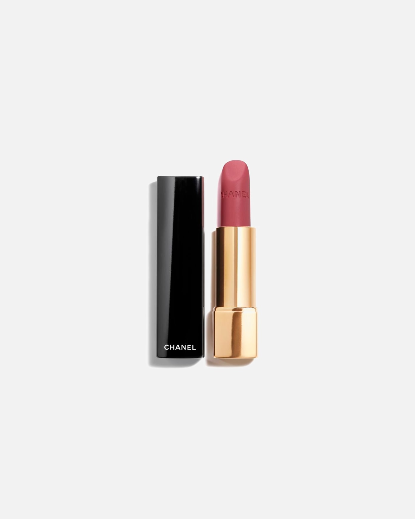 Lippenstift für Unisex CHANEL ROUGE ALLURE VELVET DER LEUCHTEND MATTE LIPPENSTIFT 64 ÉTERNELLE