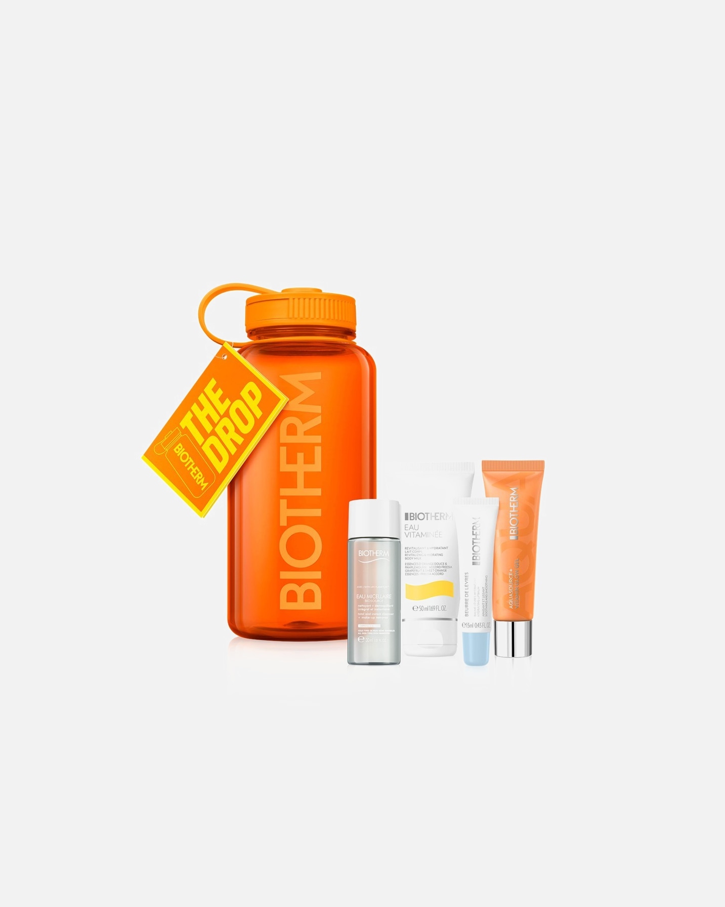 Körperpflegeset für Unisex Biotherm Aquasource Vitamin Glow Drop-Set 1 Stück