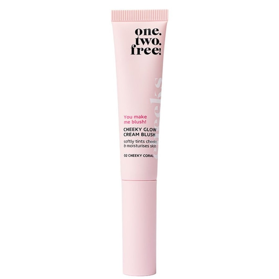 one.two.free! Cheeky Cream Blush 02 - CHEEKY CORAL 14 ml Coral