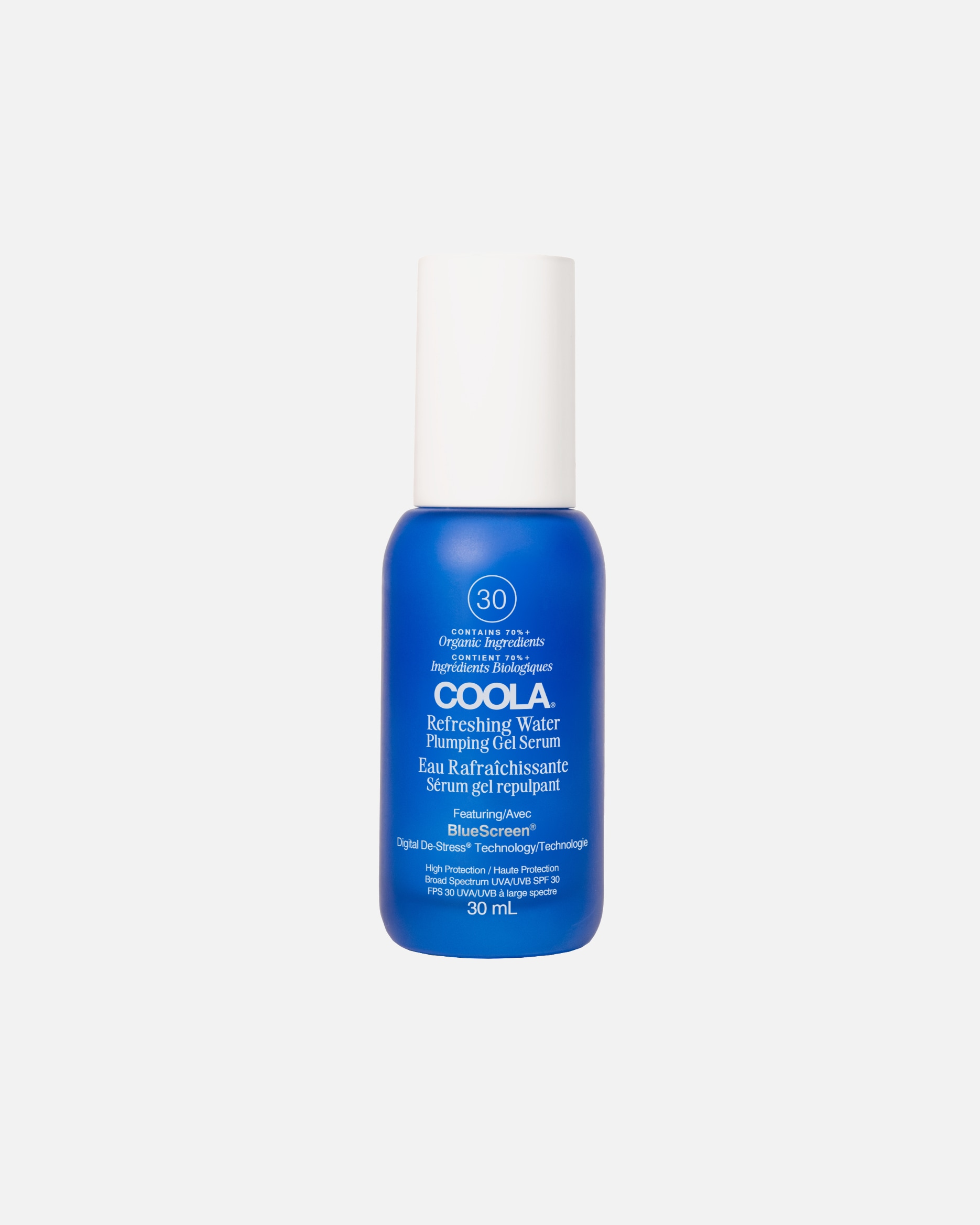 Feuchtigkeitsserum für Unisex Coola Refreshing Water Plumping Gel SPF30 30 ml