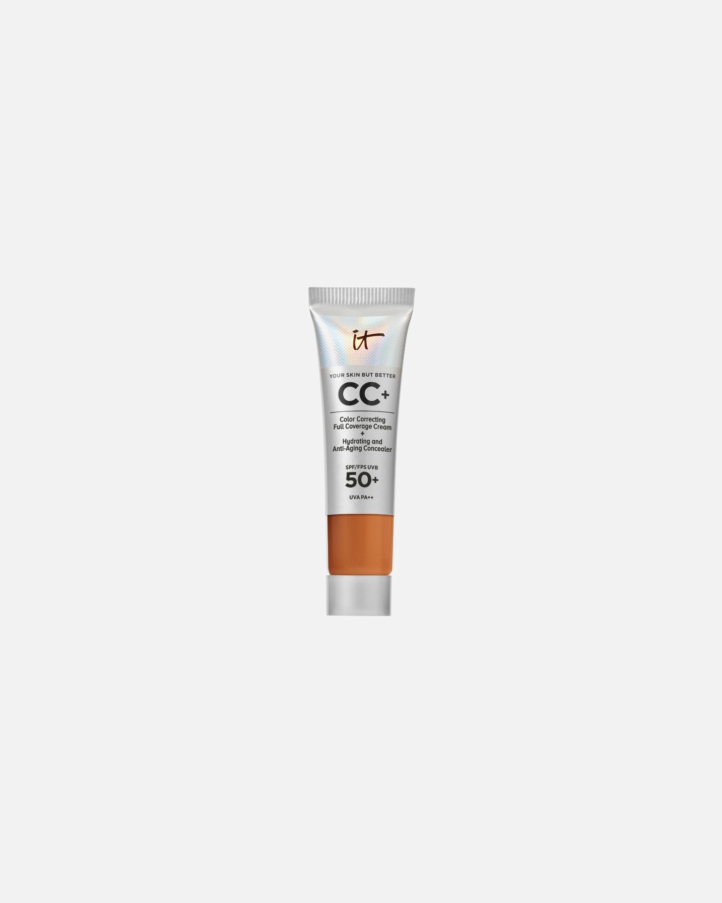 CC Cream für Unisex IT Cosmetics Your Skin But Better CC+ SPF 50+ Rich - 12 ml - Travel Size