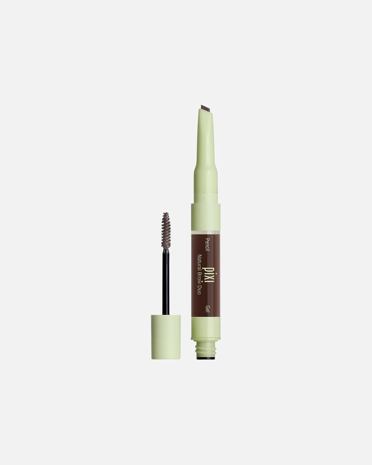 Augenbrauenstift für Unisex Pixi Natural Brow Duo DEEP BR - DEEP BRUNETTE