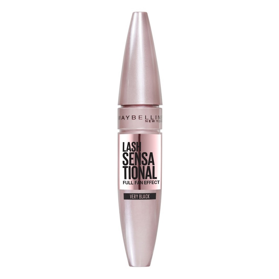 Maybelline Lash Sensational Voller-Wimpern-Fächer Mascara Very Black 9.5 ml Schwarz
