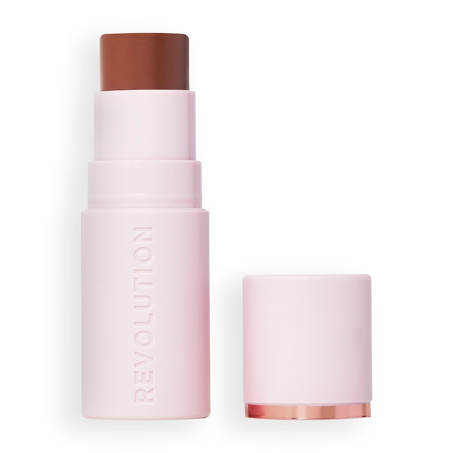 REVOLUTION Skin Silk Stick Bronzer TAN CARAMEL 4.5 g Braun