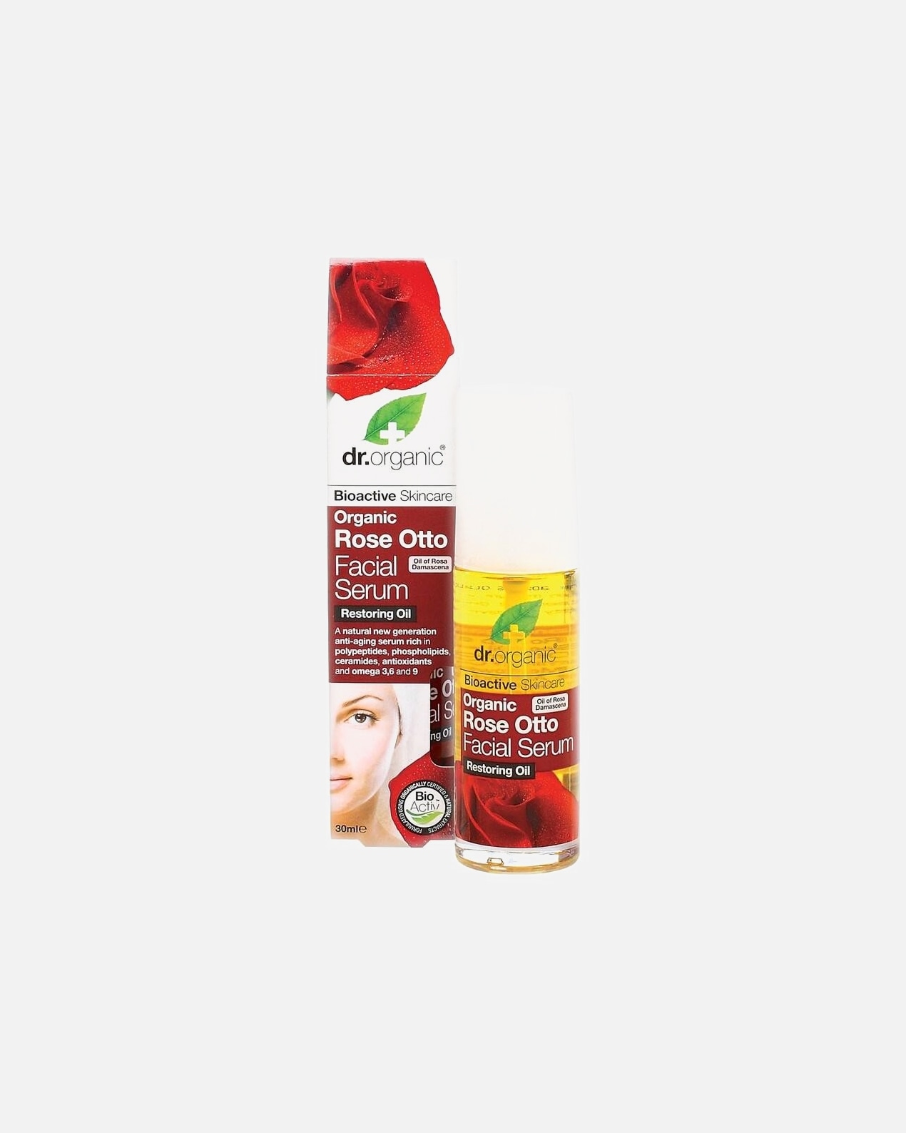 Feuchtigkeitsserum für Unisex Dr. Organic Rose Otto 50 ml