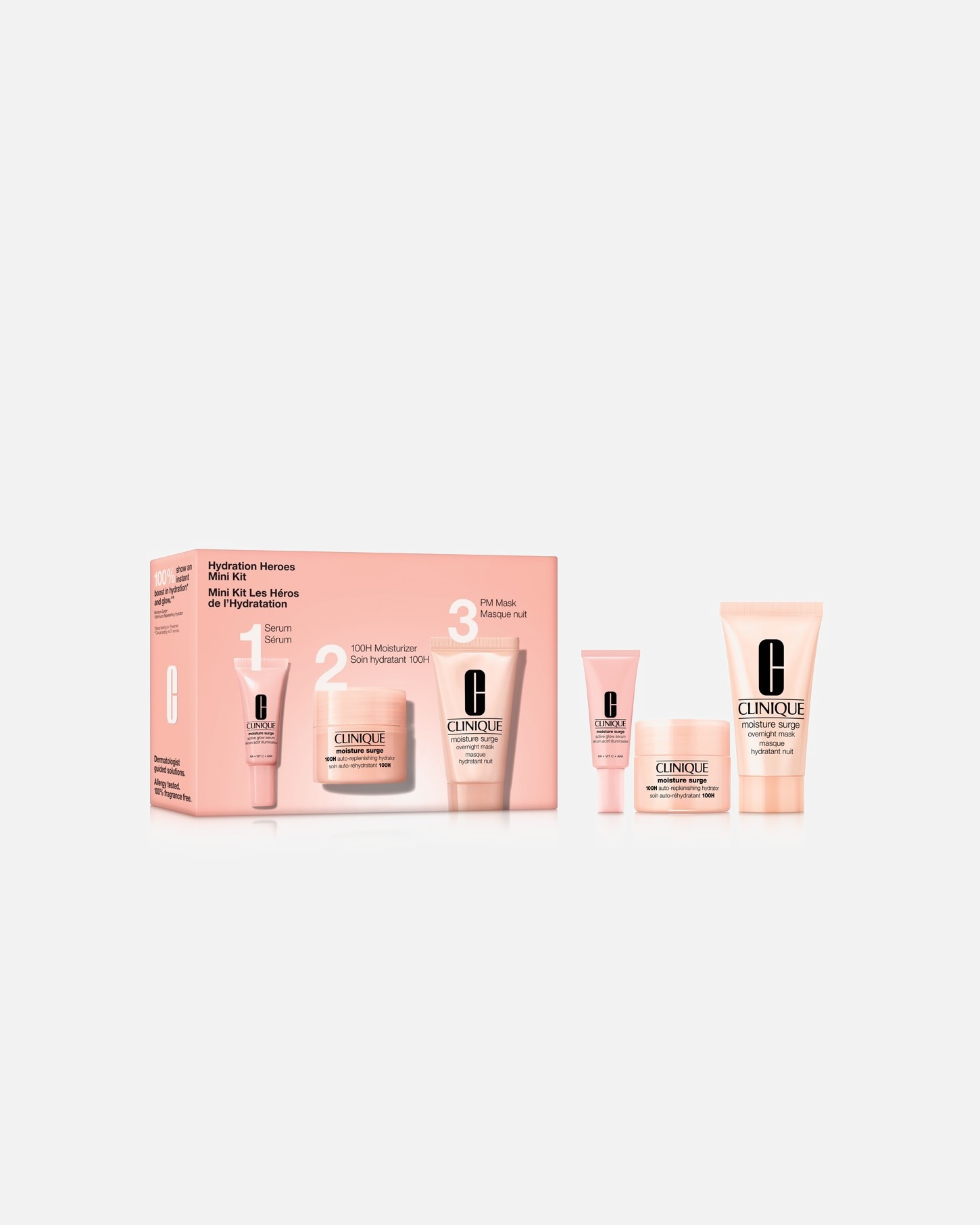 Gesichtspflegeset für Unisex Clinique Moisture Surge™ Hydration Heroes Mini Kit 1 Stück