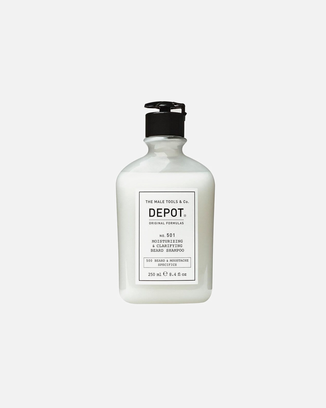 Bartpflege für Männlich Depot No. 501 Moisturizing & Clarifiying Beard Shampoo 250 ml