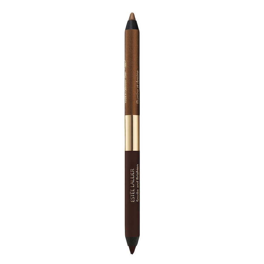 Estée Lauder Smoke and Brighten Kajal Eyeliner Duo Kajalstift Dark Chocolate / Rich Bronze 1 g Schwarz