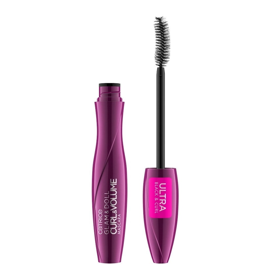 Catrice Glamour Doll Curl & Volume . Mascara 010 - BLACK 10 ml Schwarz