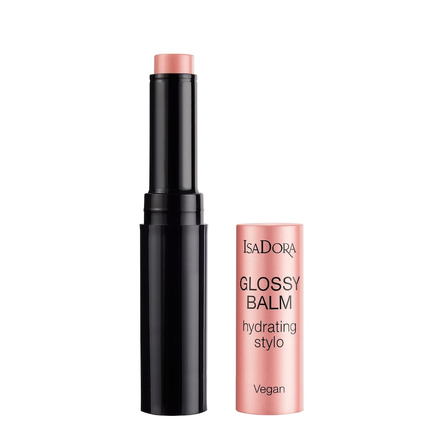 Isadora Glossy Balm Hydrating Stylo Lippenbalsam 41 - PINK SILK 1.6 g Hellbraun