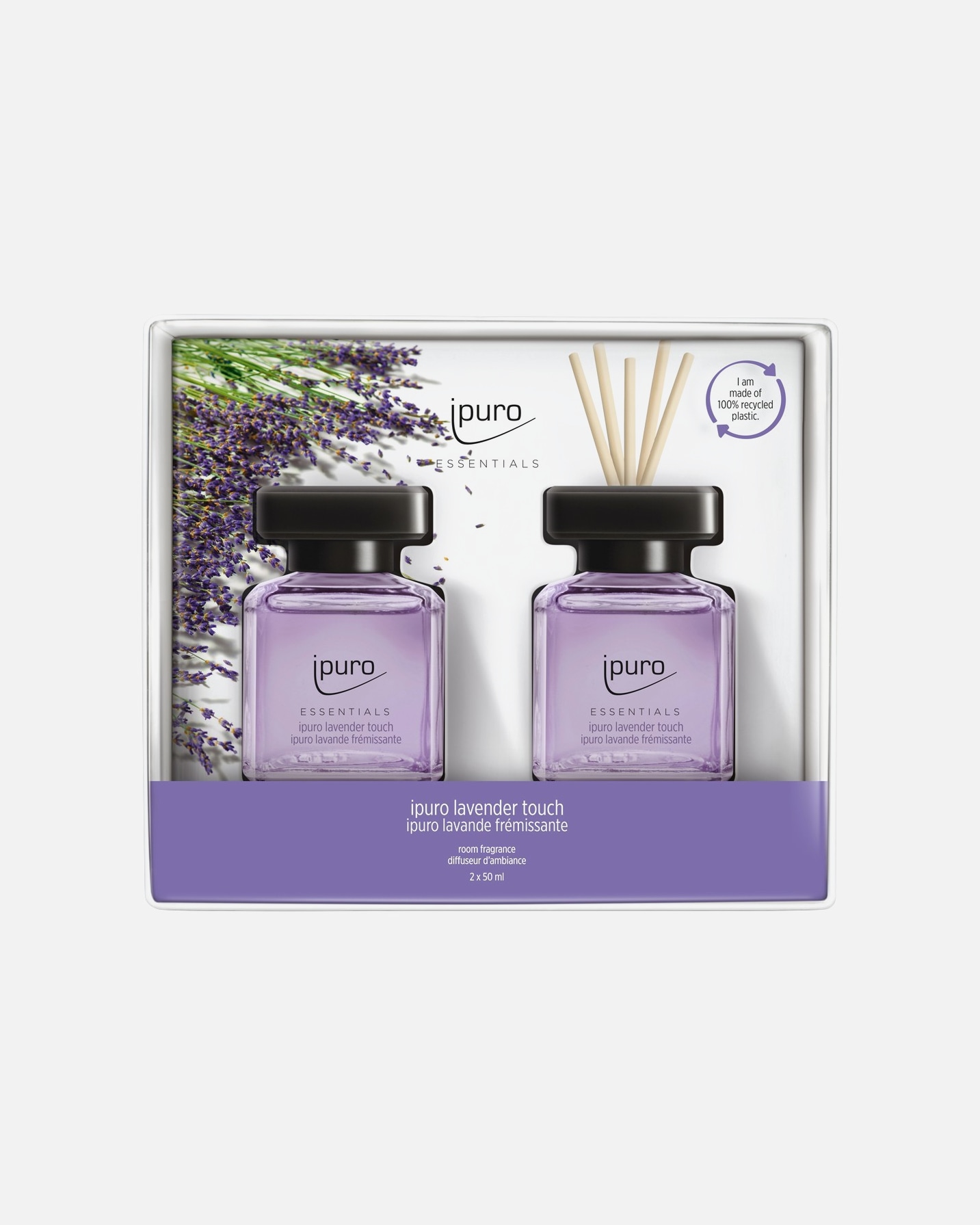 Raumduft für Unisex ipuro Lavender Touch Set 100 ml