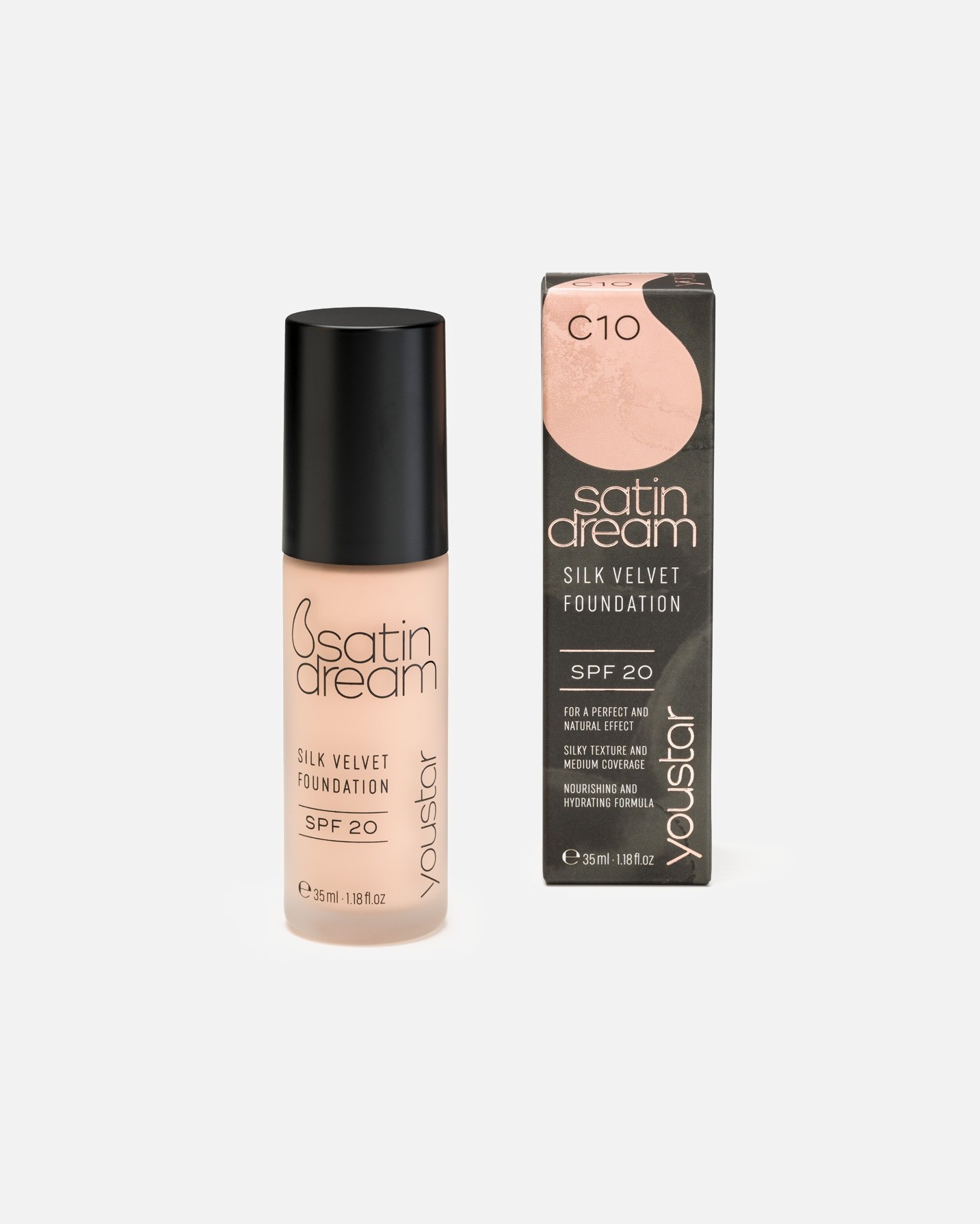 Foundation für Unisex youstar Default Brand Line Satin Dream C10