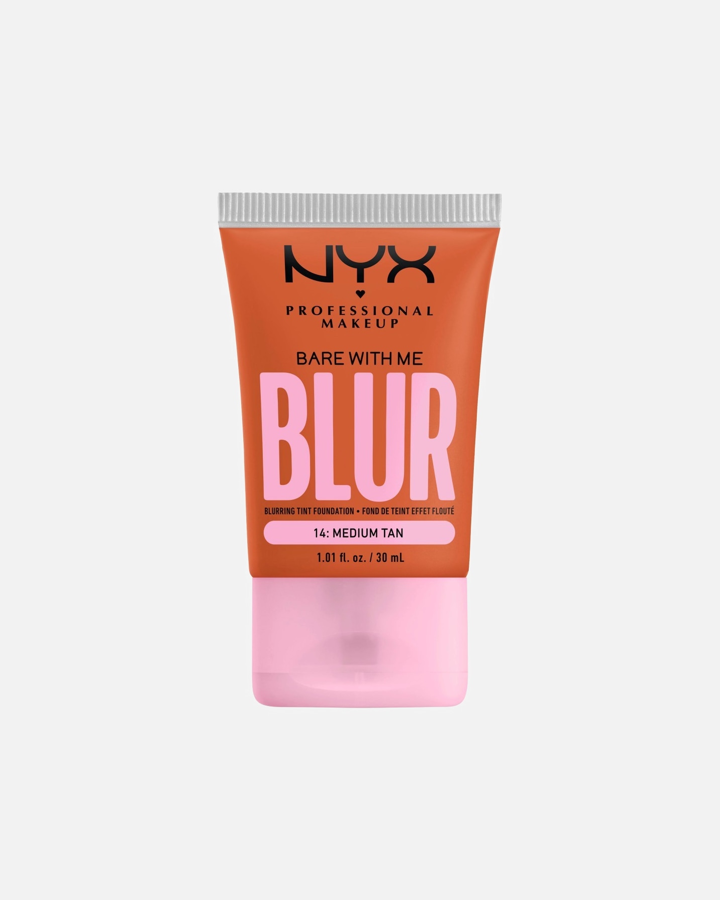 Foundation für Unisex NYX Professional Makeup Default Brand Line Bare With Me Blur Skin Tint MEDIUM TAN