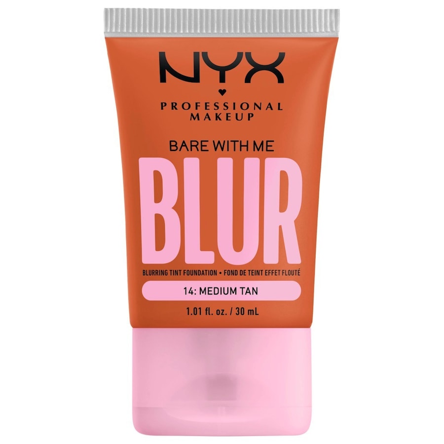 NYX Professional Makeup Bare With Me Blur Skin Tint Foundation MEDIUM TAN 30 ml Braun