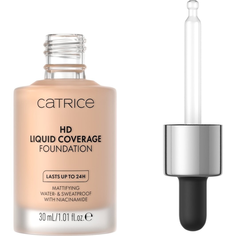 Catrice HD Liquid Coverage Foundation 020 - ROSE BEIGE 30 ml Hellbraun Damen