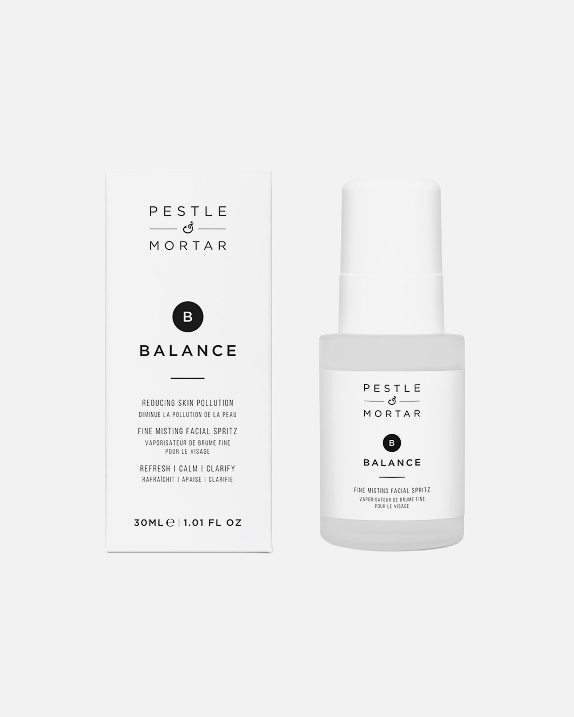 Gesichtswasser für Unisex Pestle & Mortar Balance Spritz 30 ml