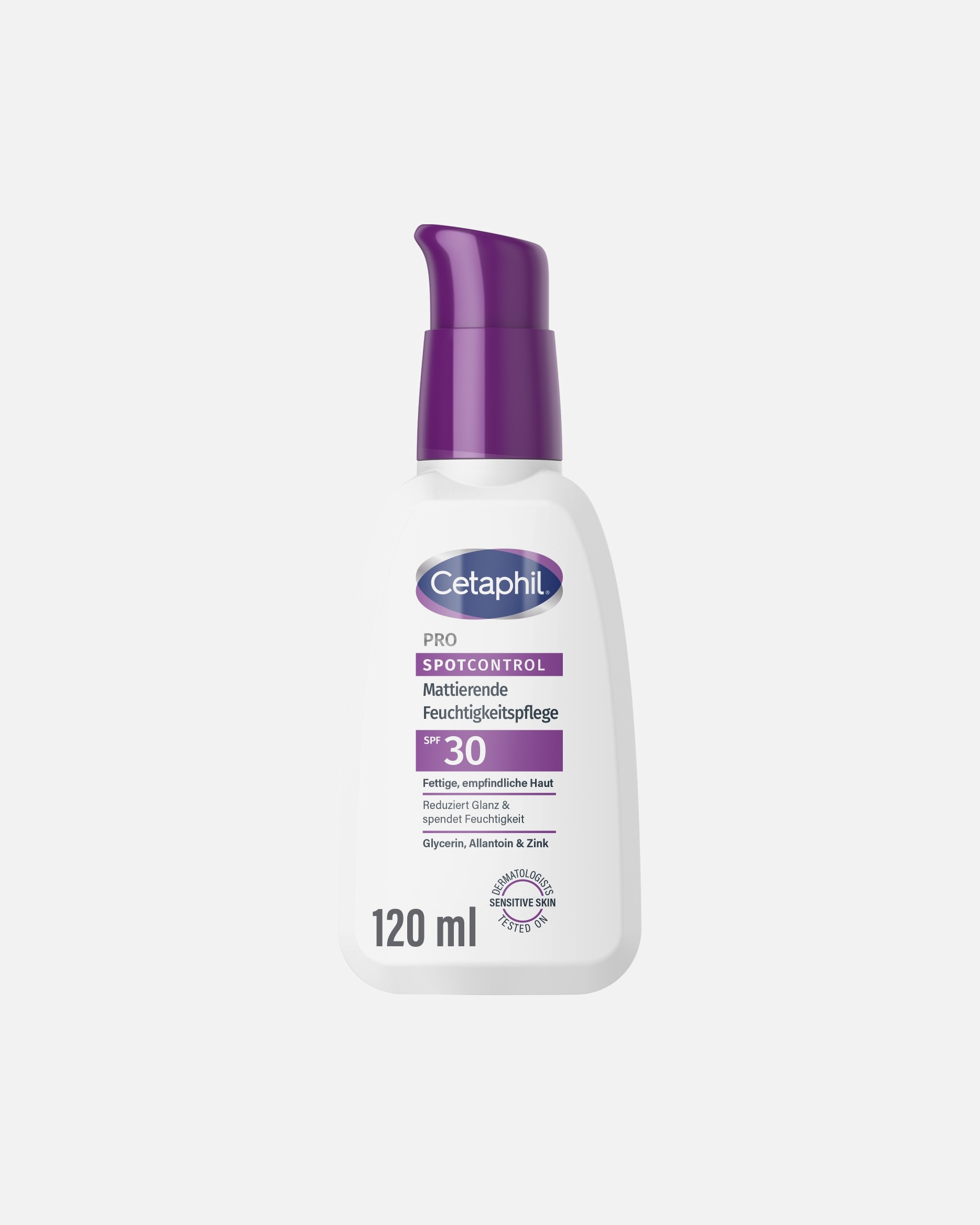 Tagescreme für Unisex Cetaphil Mattierende Feuchtigkeitspflege SPF 30 120 ml