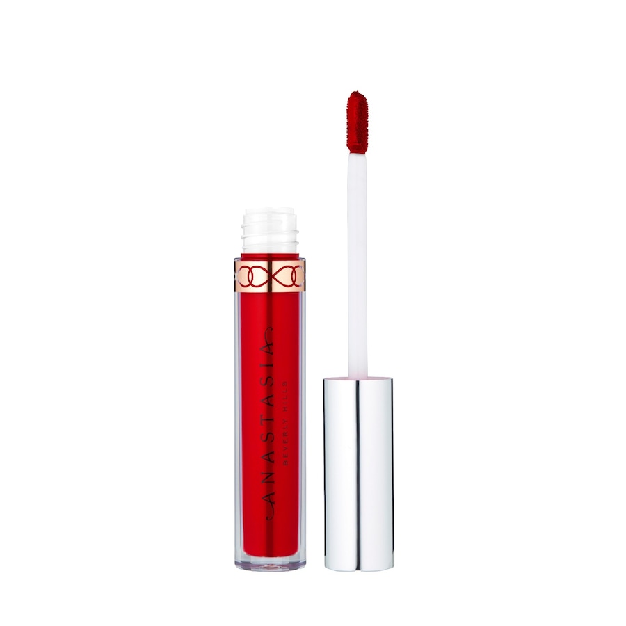 Anastasia Beverly Hills Liquid Lipstick Lippenpinsel Nr. 07 - American Doll 3.2 ml Dunkelrot