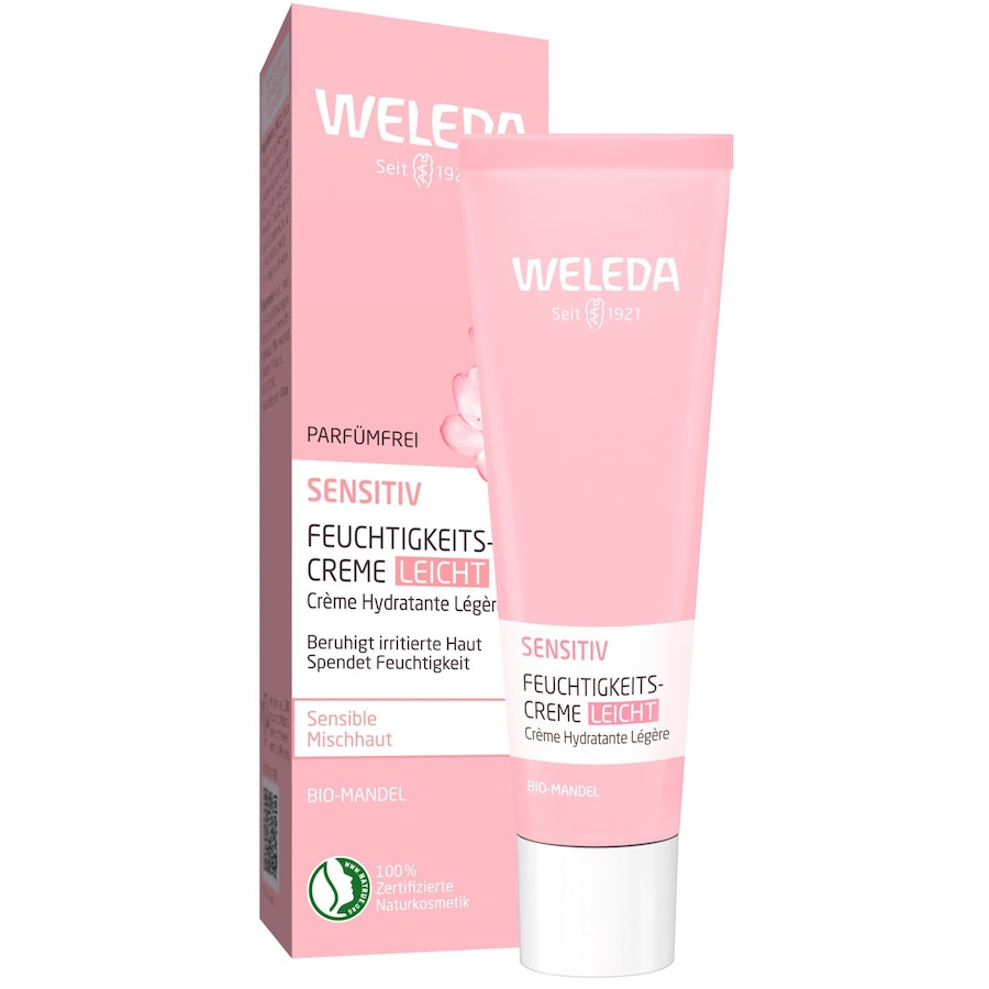 Weleda Sensitiv Feuchtigkeitscreme Leicht MandelGesicht | 30.0 ml | 357,33 / 1.0 l