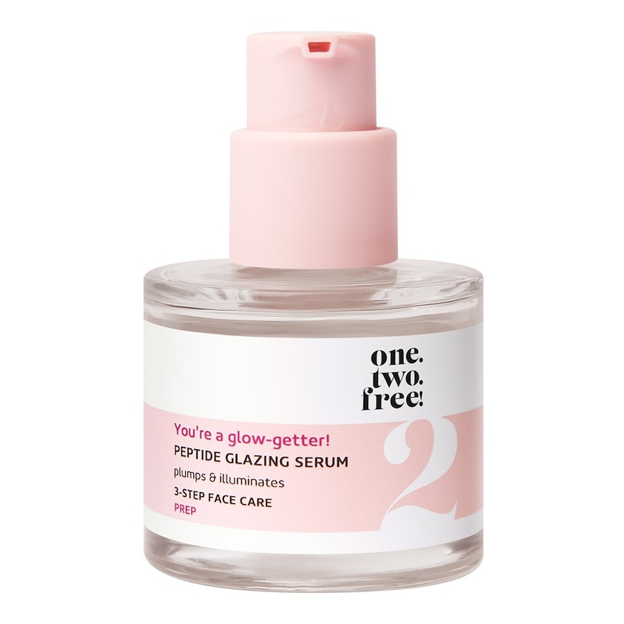 one.two.free! Step 2: Vorbereitung Peptide Glazing Serum Glow 30 ml
