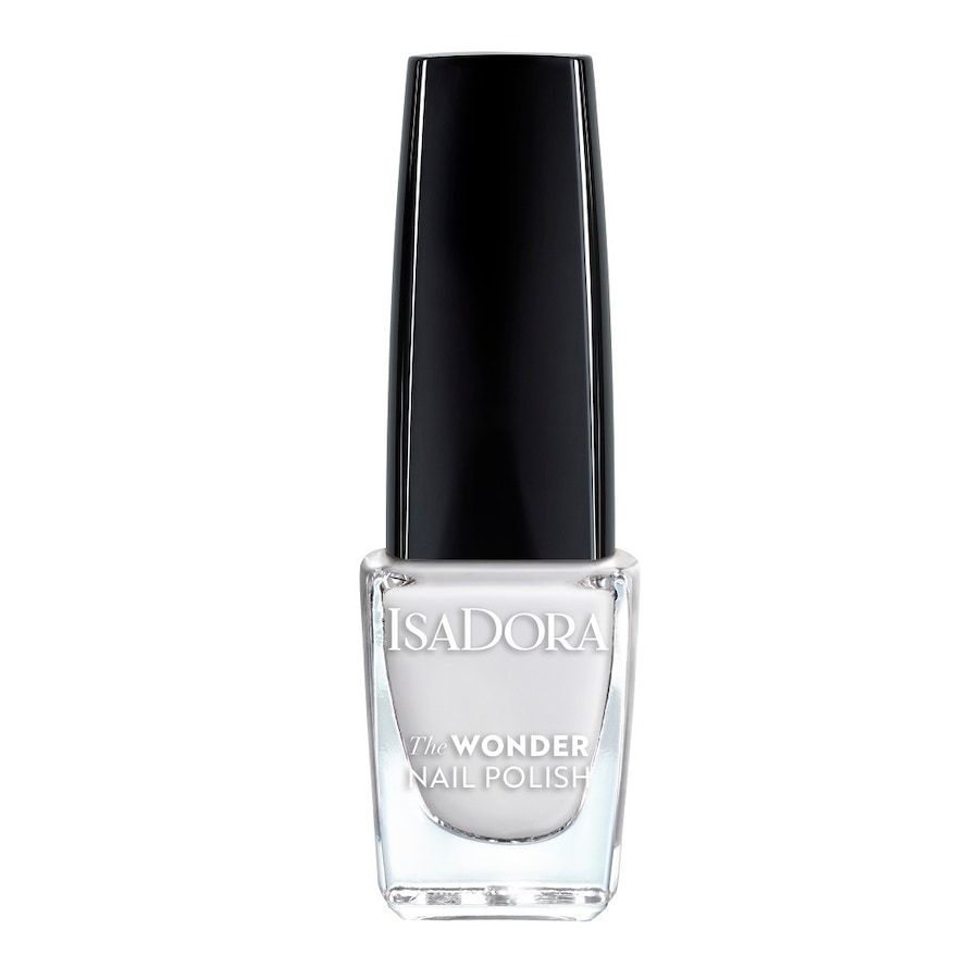 Isadora Wonder Nail Polish Nagellack 101 - SIMPLY WHITE 6 ml Silber