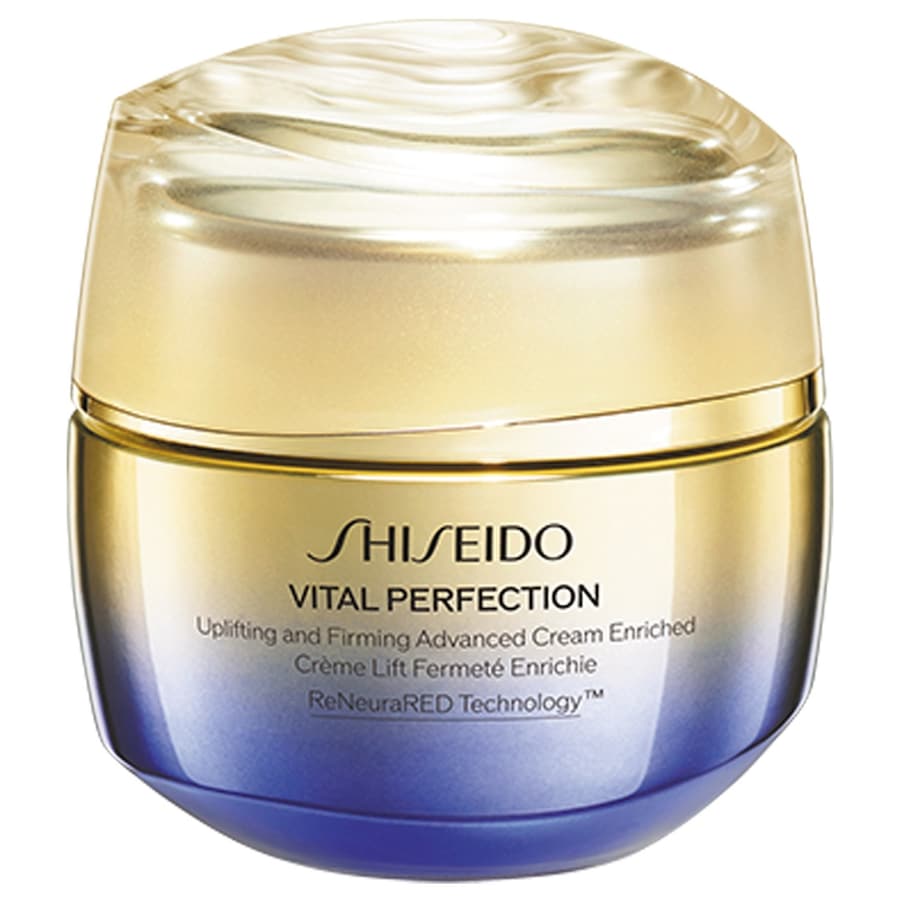Shiseido VITAL PERFECTION Uplifting and Firming Advanced Cream Enriched Anti-Aging Pflege 50 ml Damen