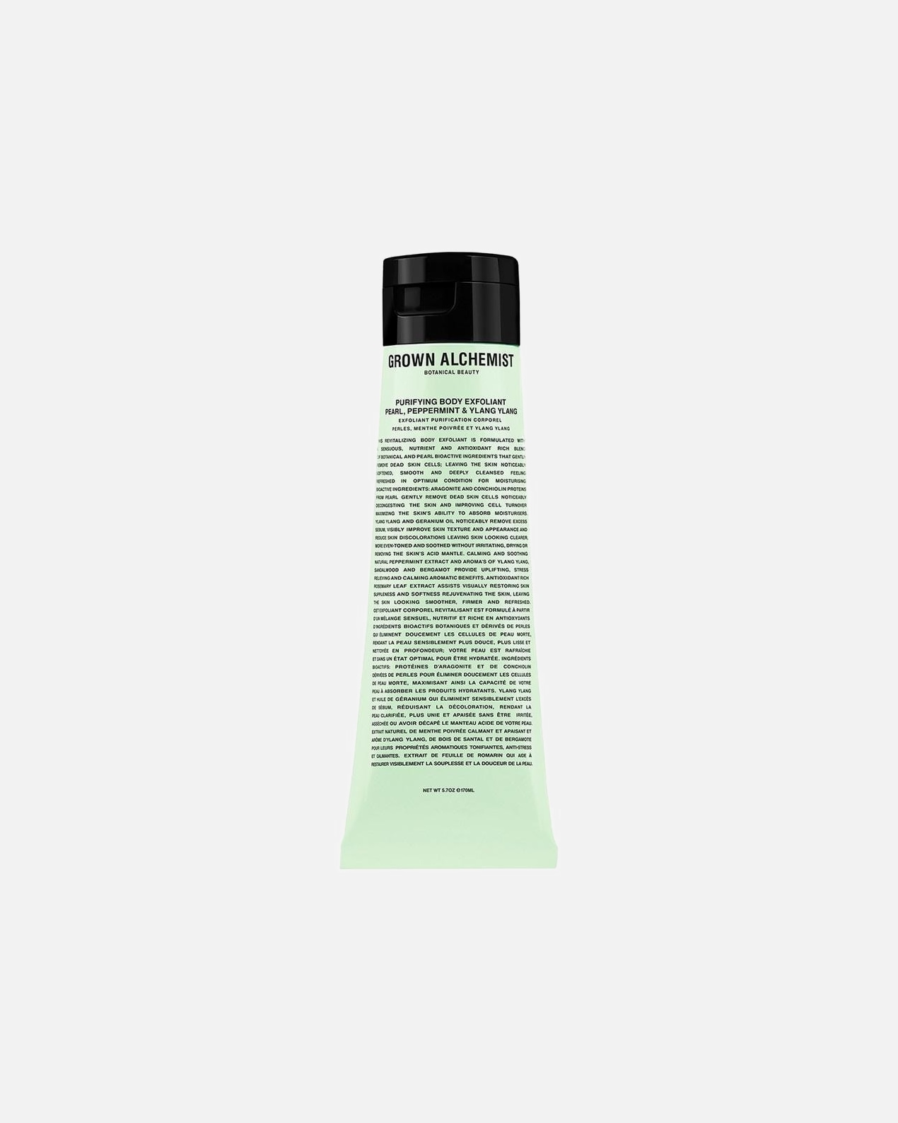 Körperpeeling für Unisex Grown Alchemist Pearl, Peppermint & Ylang Ylang 170 ml