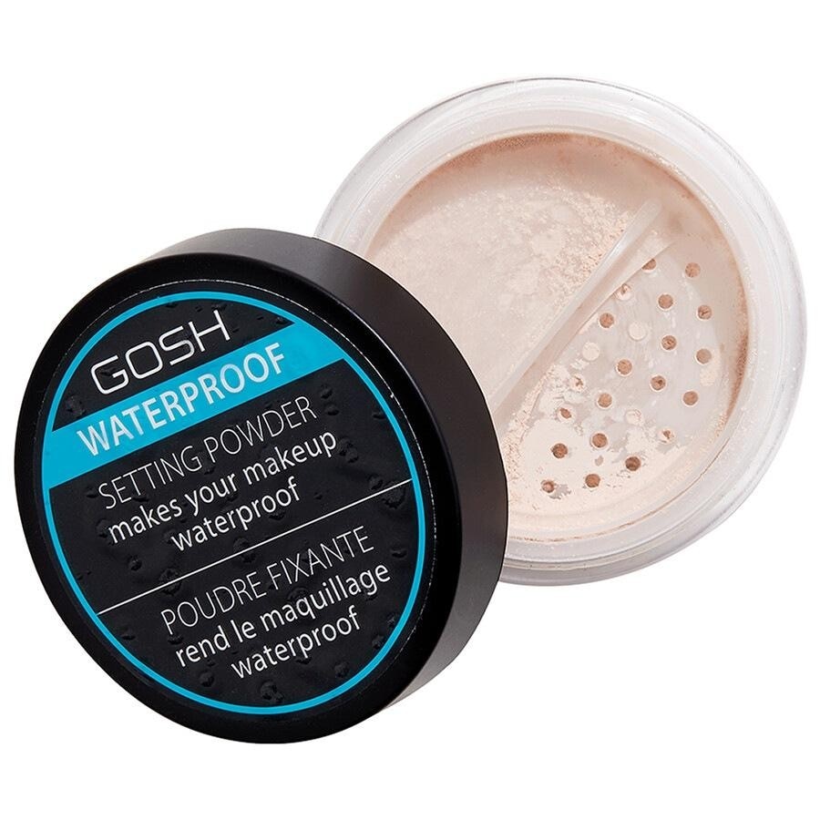 Gosh Copenhagen Waterproof Setting Powder Fixierpuder TRANSPARENT 7 g Silber