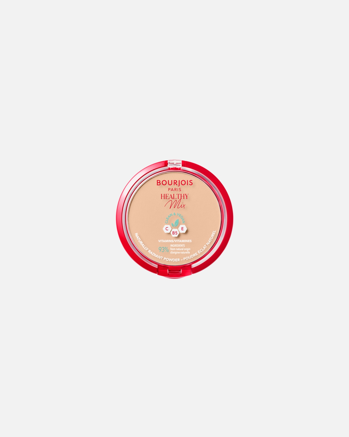 Puder für Weiblich Bourjois Healthy Mix 04 Golden Beige