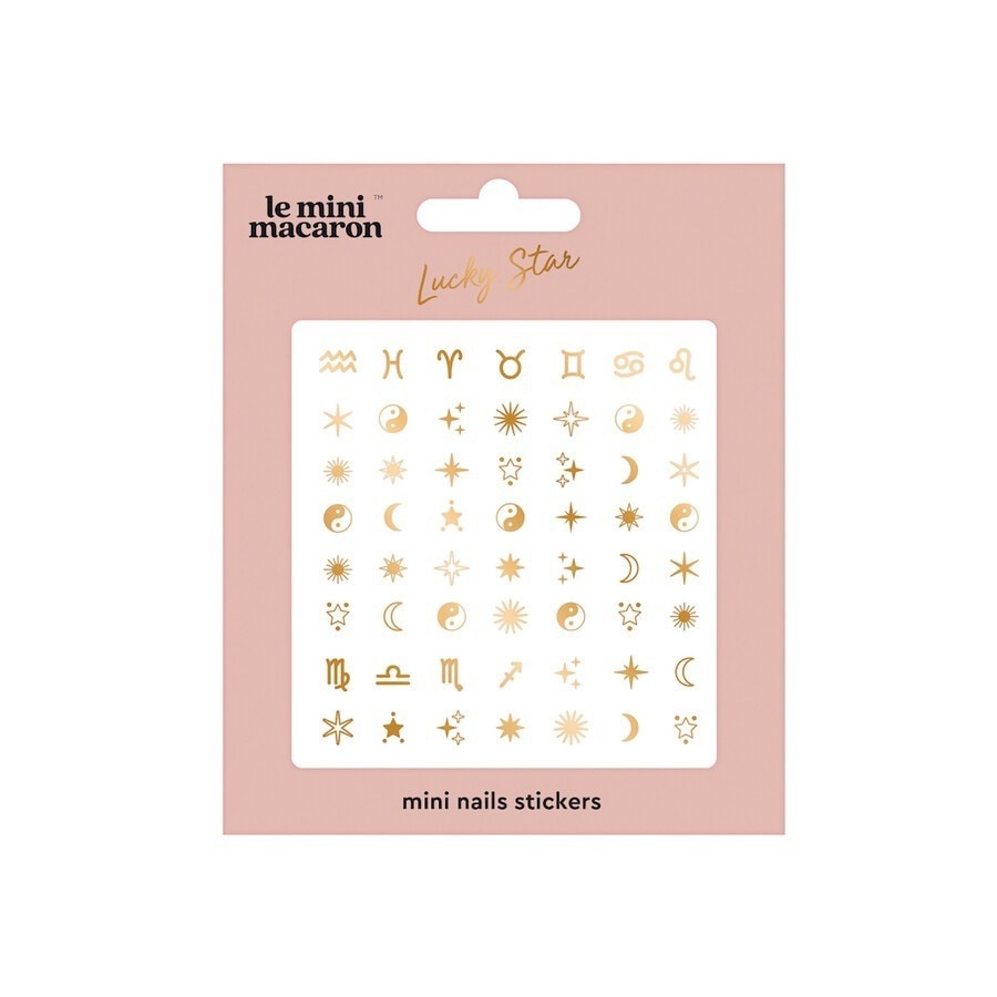 Le Mini Macaron Lucky Star Zodiac Nail Stickers Nagelsticker 7 g