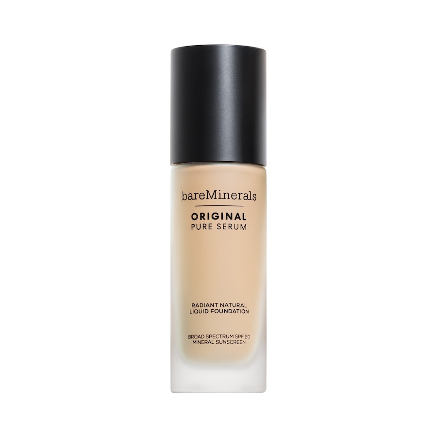 bareMinerals Original Pure Serum Radiant Natural Liquid Mineral Spf 20 Foundation FAIR WARM 1 30 ml Nude