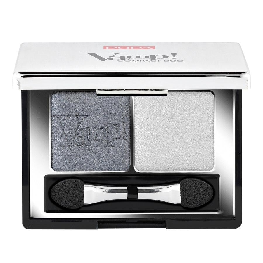 PUPA Milano Vamp! Compact Dou Lidschatten 009 Silver Stone 2.2 g Grau