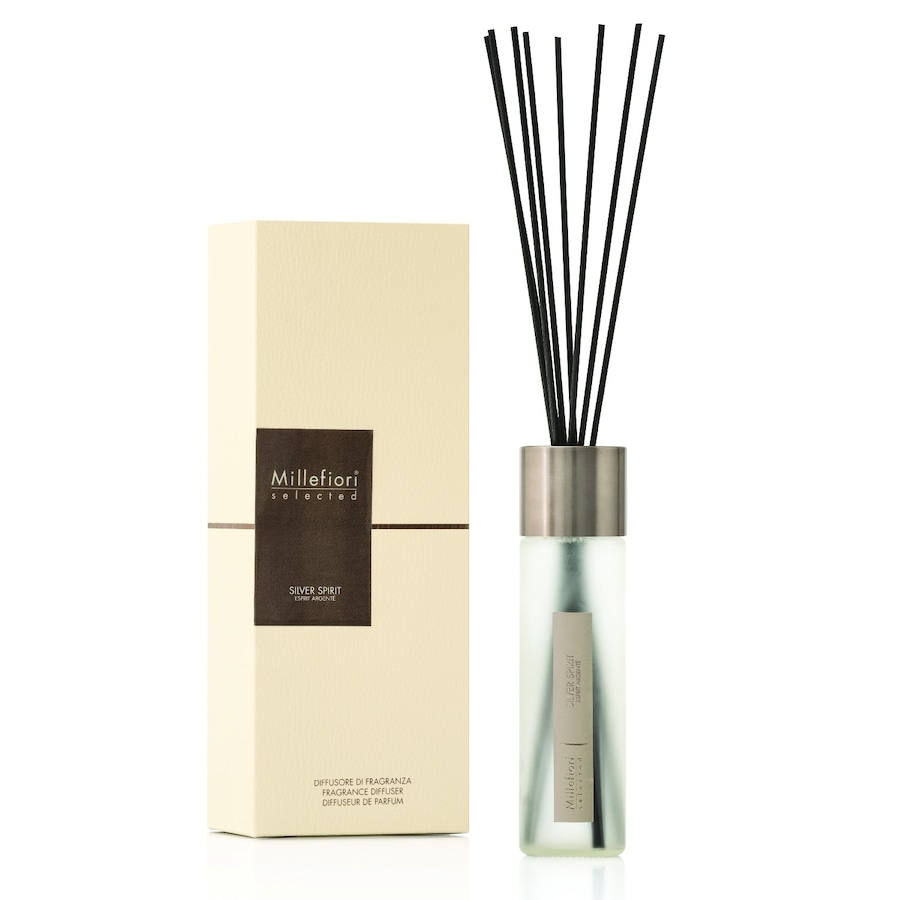 Millefiori MILANO selected Reed Diffuser Silver Spirit Raumduft 350 ml