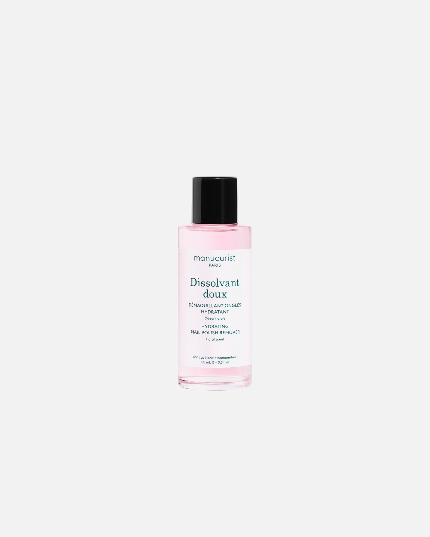 Nagellackentferner für Unisex manucurist Dissolvant doux 50 ml