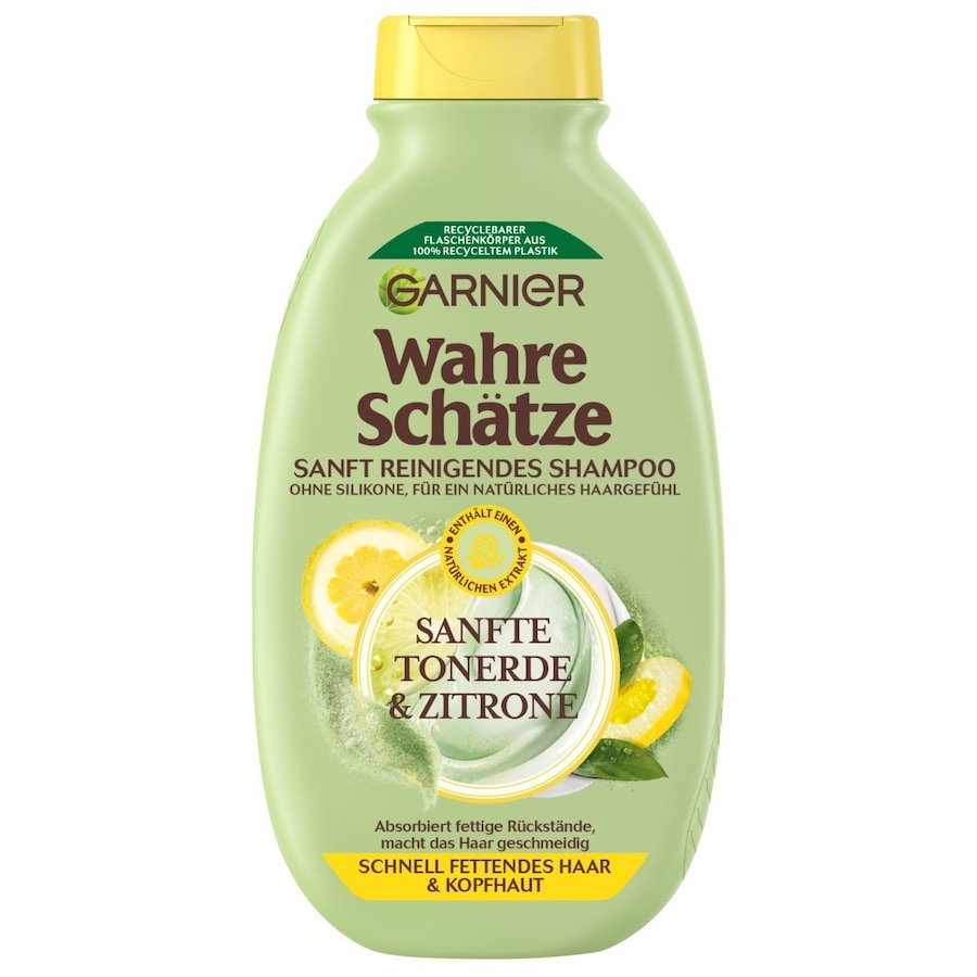 Garnier Wahre Schätze Sanft Reinigendes Tonerde & Zitrone Shampoo 250 ml