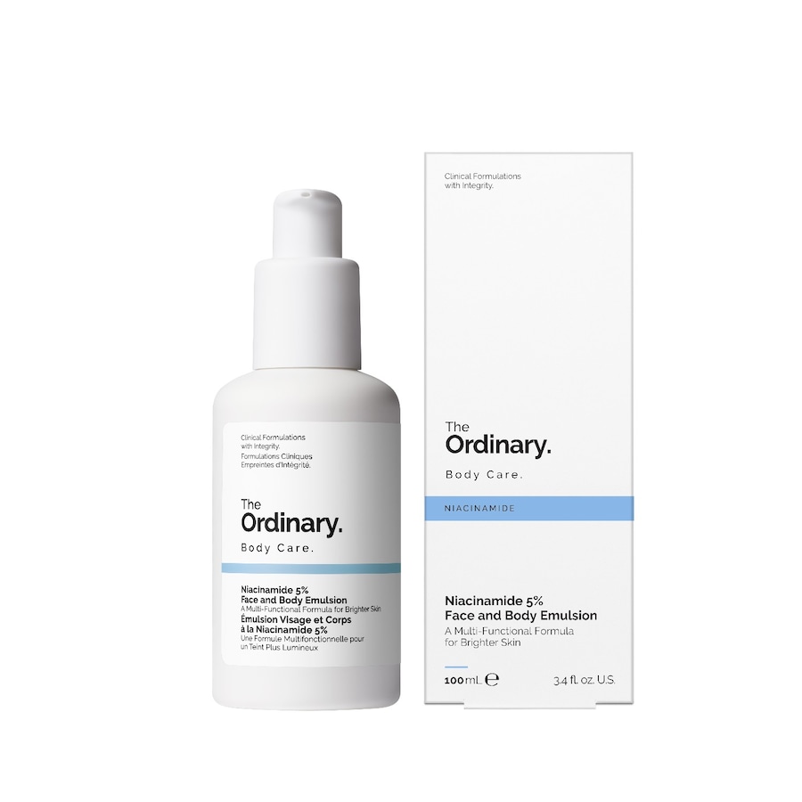 The Ordinary Body Care. Niacinamide 5 % Face and Emulsion Bodylotion 100 ml