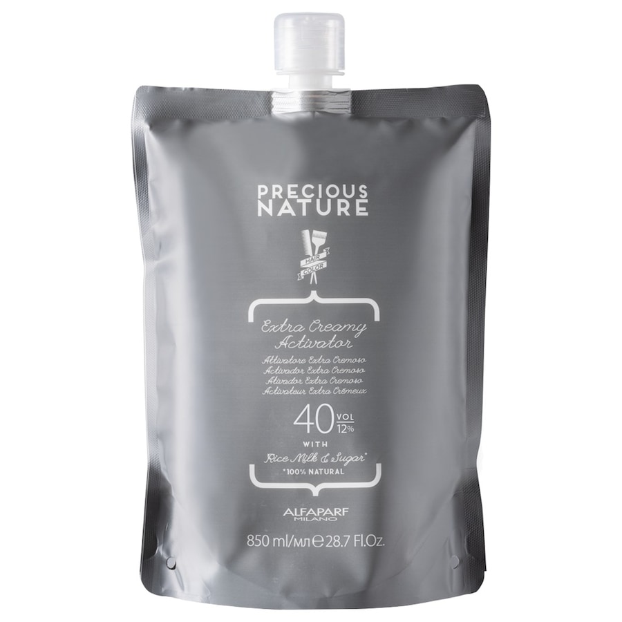ALFAPARF MILANO Precious Nature Aktivator 40 Vol - 12% Haarfarbe 850 ml Grau