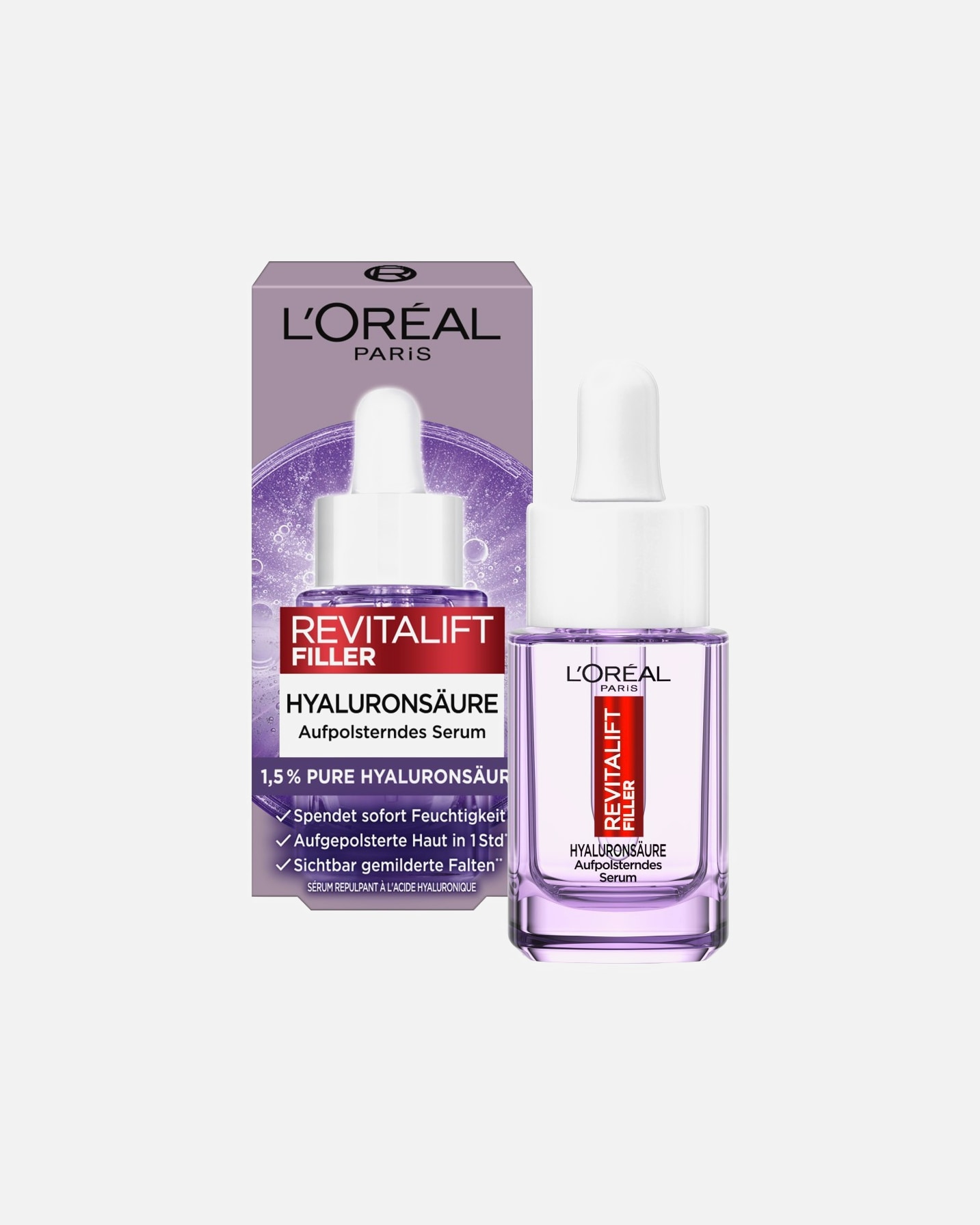 Feuchtigkeitsserum für Weiblich L’Oréal Paris Revitalift Filler Aufpolsternd Anti-Falten 15 ml