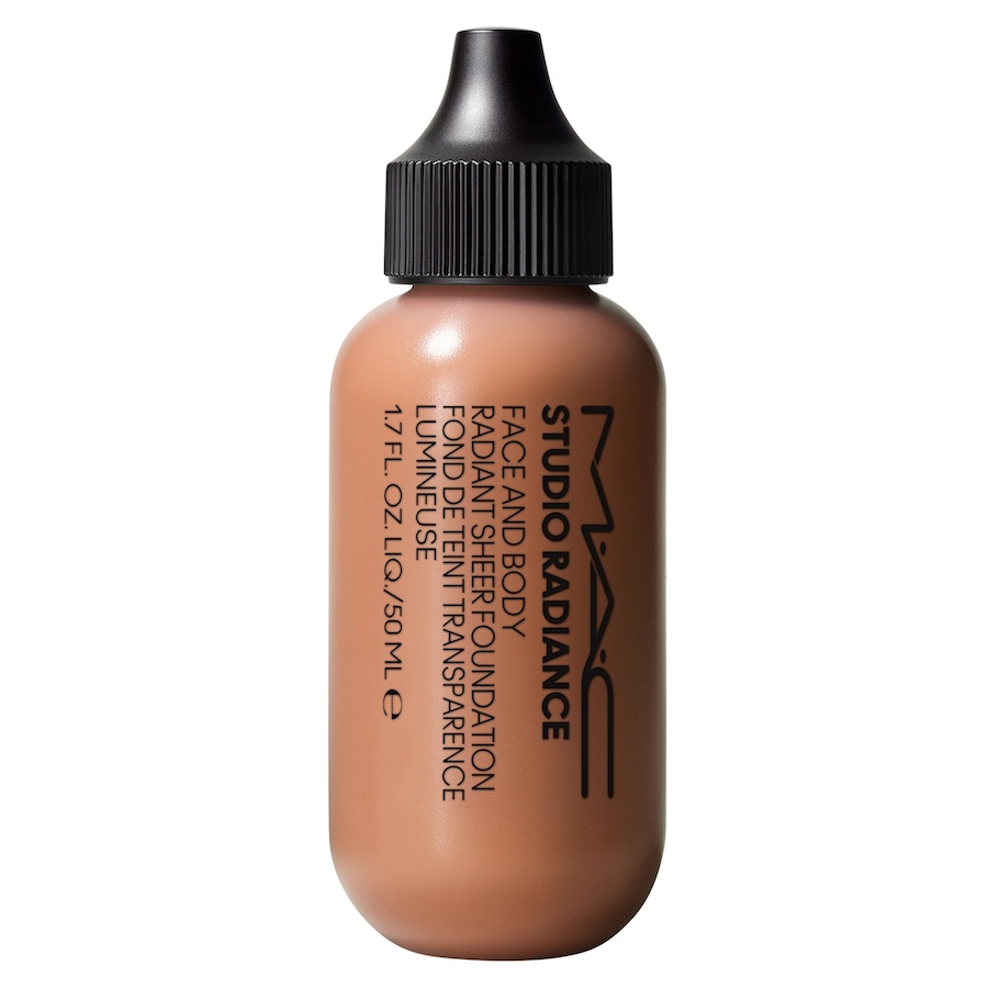 MAC Perfect Shot Studio Radiance Face and Body Radiant Sheer Foundation W 4 - W4 50 ml Braun