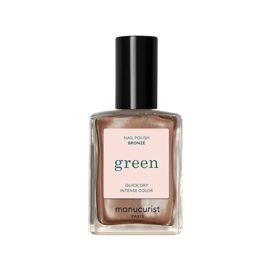 manucurist green Quick Dry Nagellack BRONZE 15 ml Braun