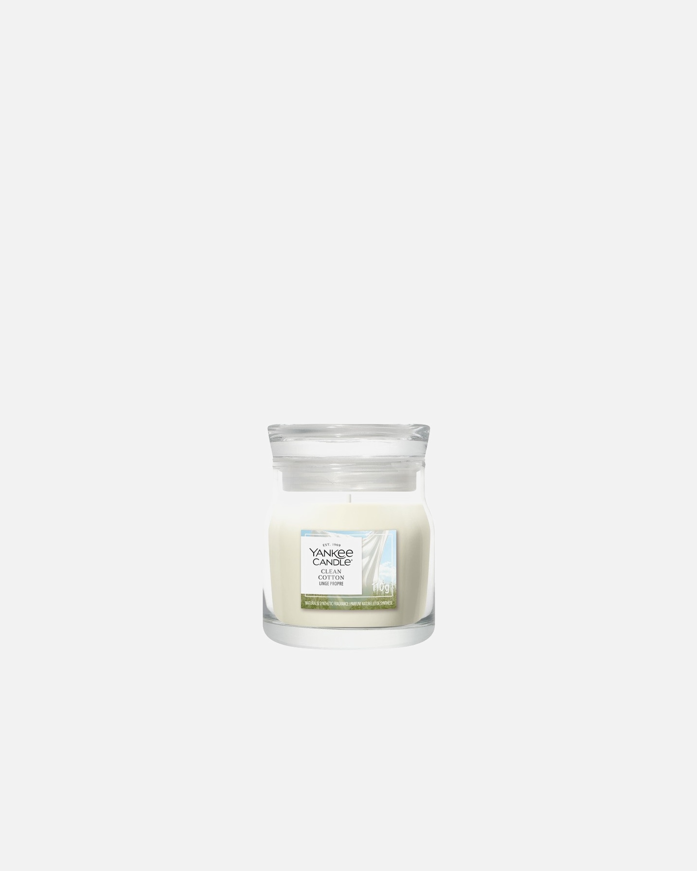 Kerze für Unisex YANKEE CANDLE Default Brand Line Clean Cotton 110 g