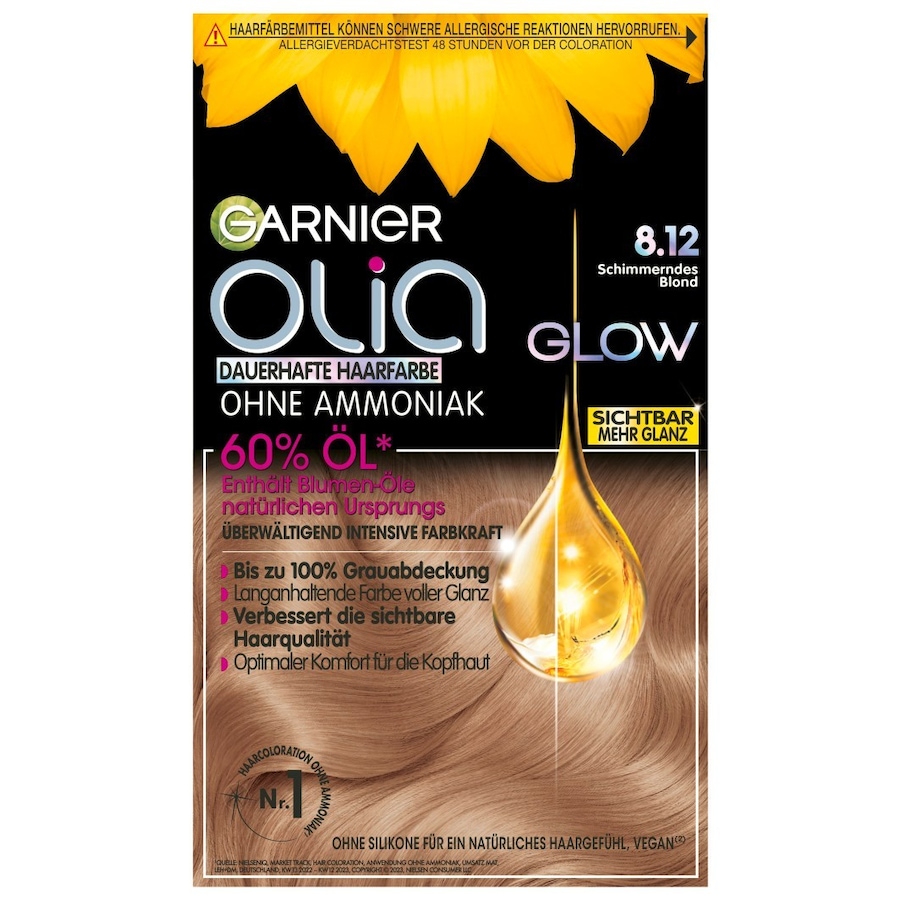Garnier Olia Glow Haarfarbe 0 Braun