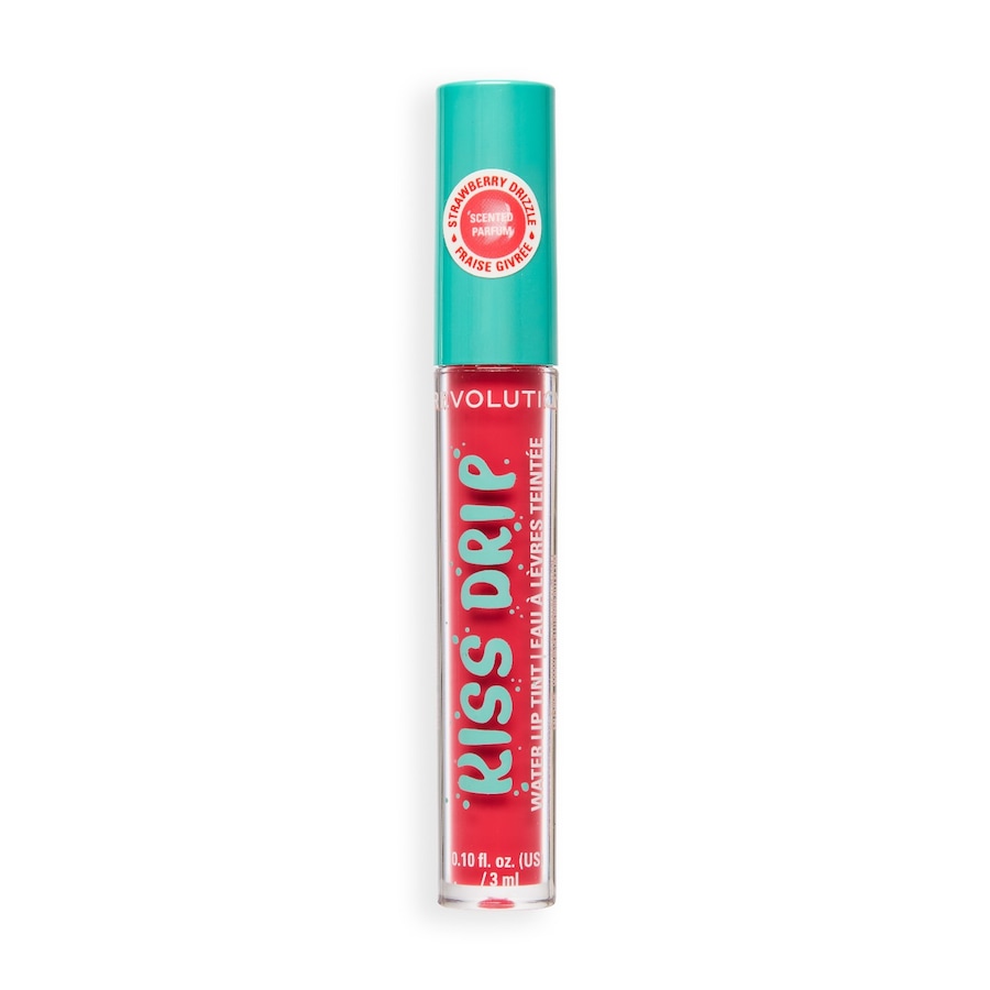 REVOLUTION Kiss Drip Lipgloss Strawberry Drizzle 25 g Pink