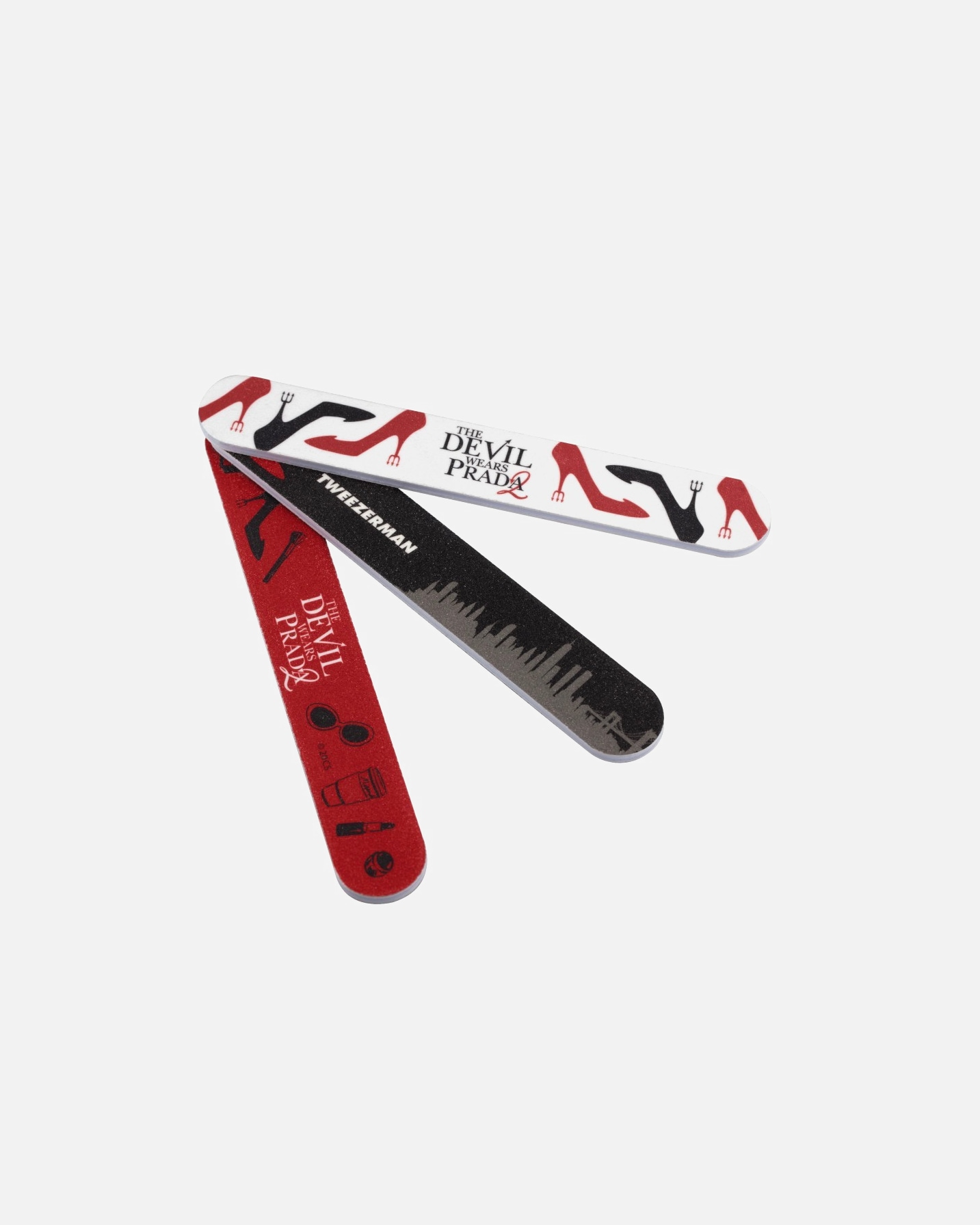 Nagelfeile für Unisex Tweezerman The Devil Wears Prada 2 Devil Wears Prada 2 Nail File Set 1 Stück
