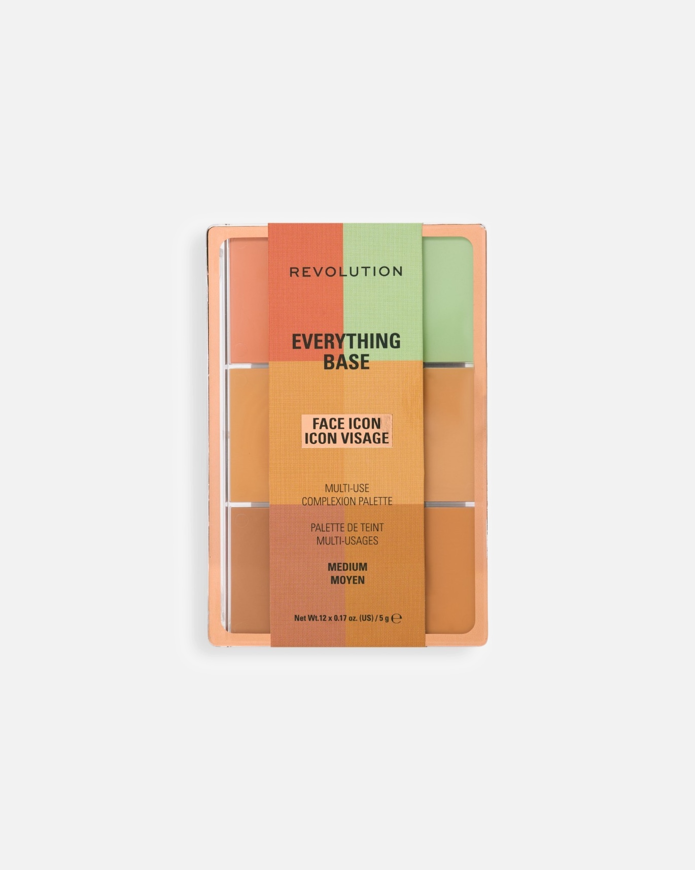 Lidschatten für Unisex REVOLUTION Complexion Palette 5 g