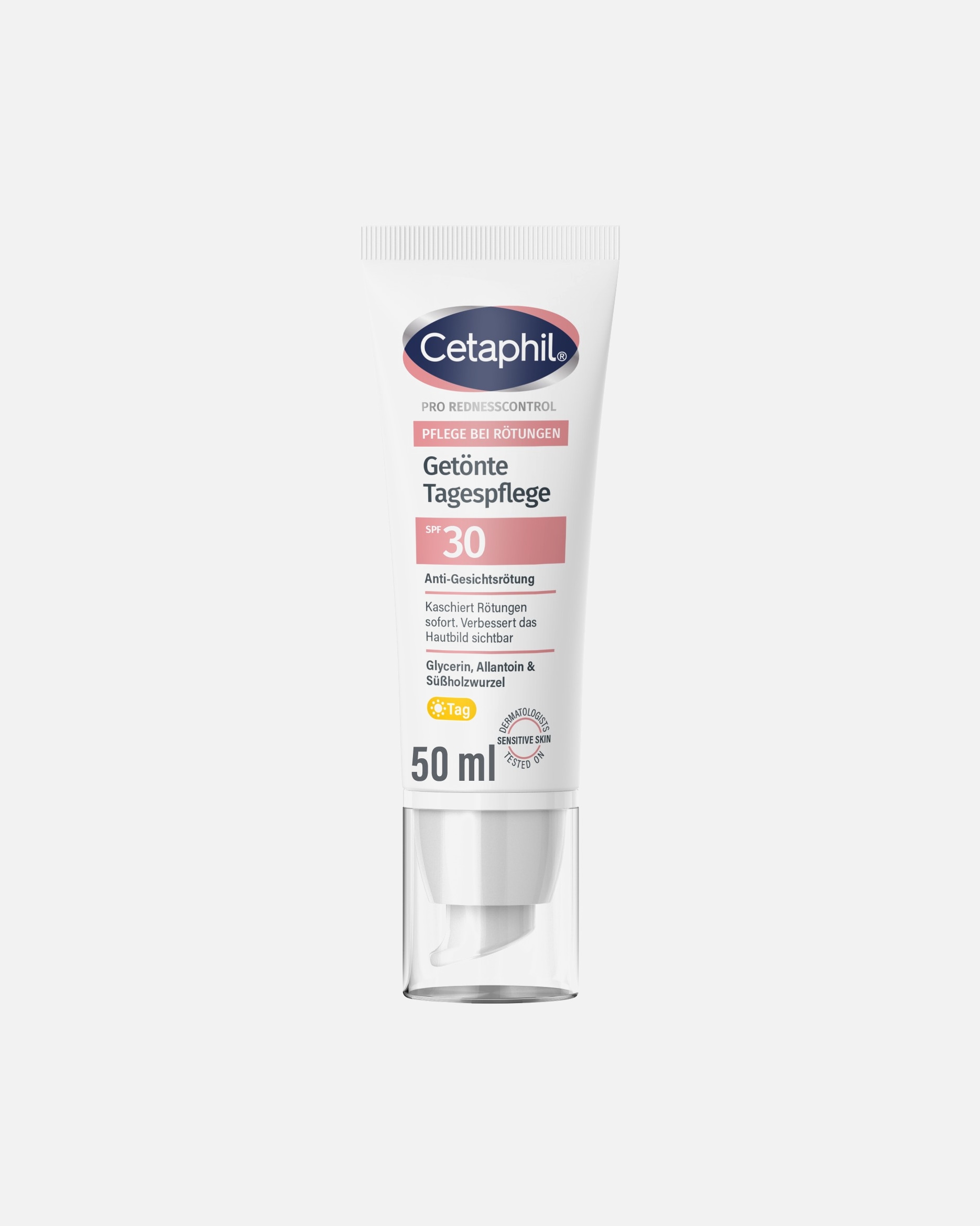 Getönte Tagescreme für Unisex Cetaphil Anti-Gesichtsrötung SPF 30 50 ml