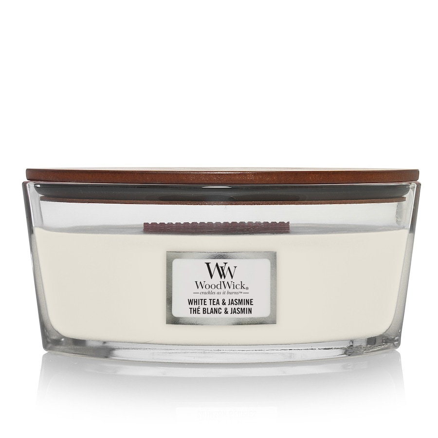 WoodWick Trilogy White Tea & Jasmine Kerze 453 g